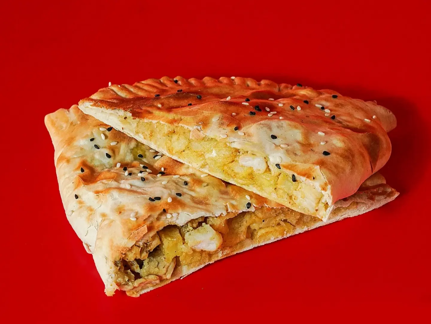 فطيرة فلافل عادية