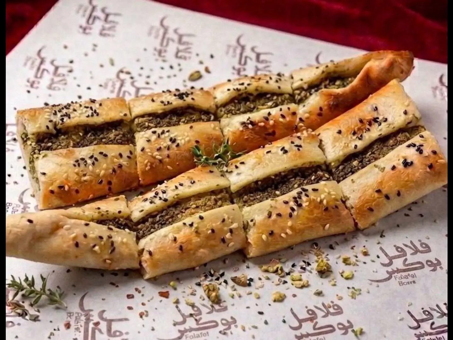 فطيرة زعتر