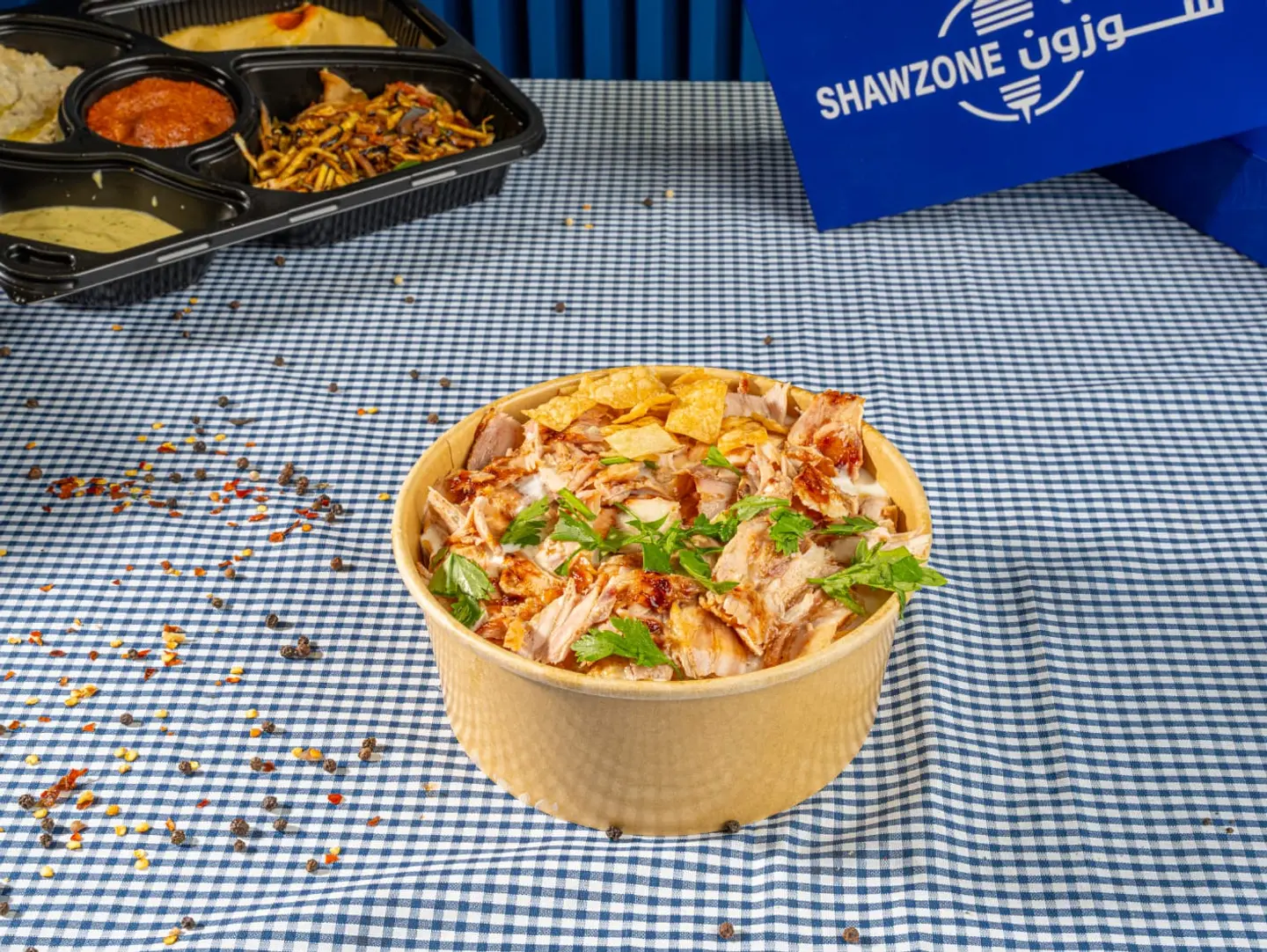Chicken Shawarma Fatteh
