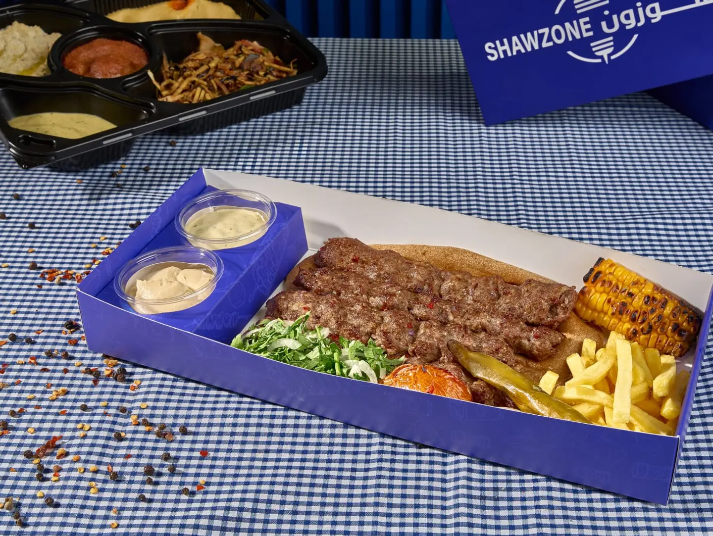 Mixed Meat And Chicken - Single Mixed Meat 2 Skewers
