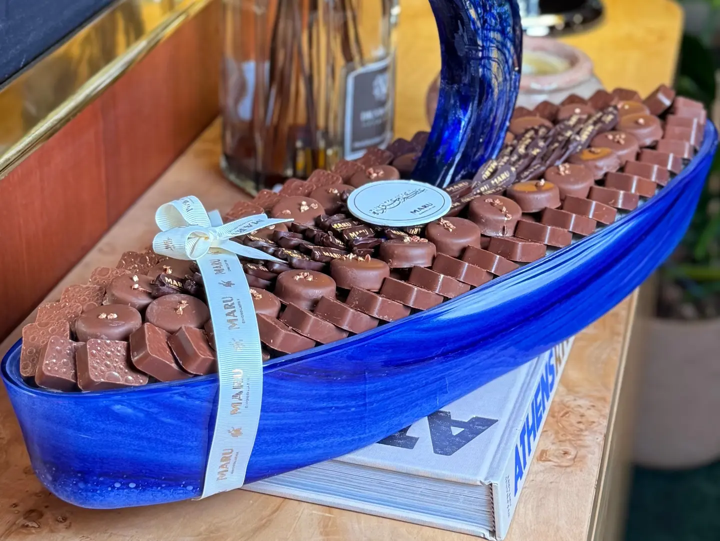 Blue Murano Tray