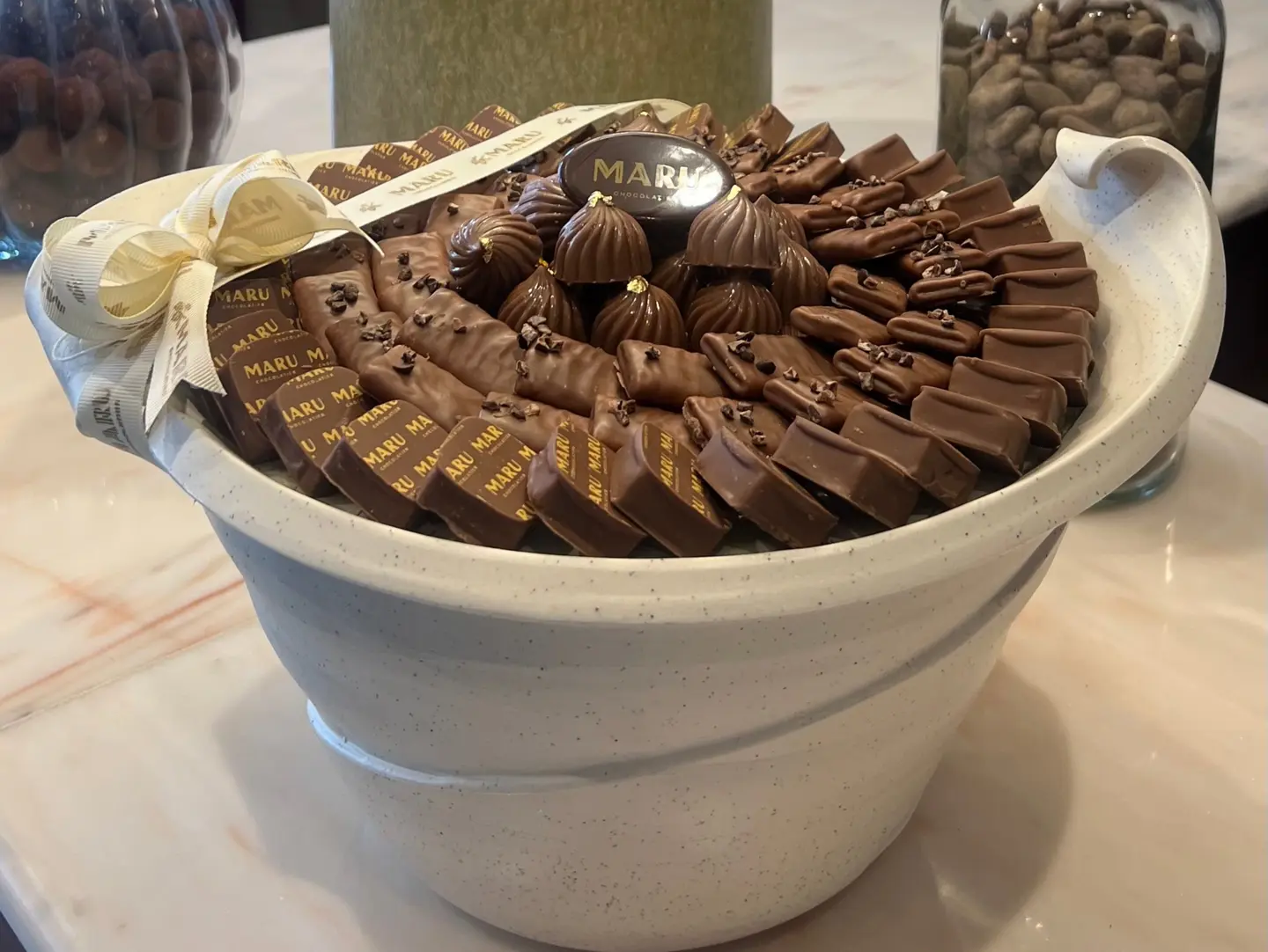 Twisted Beige Tray