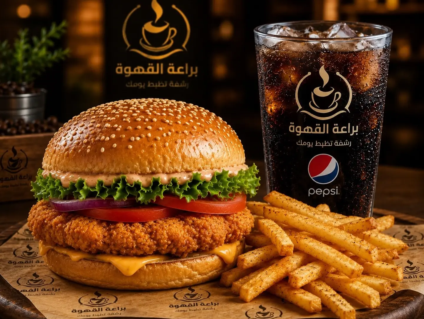برجر دجاج