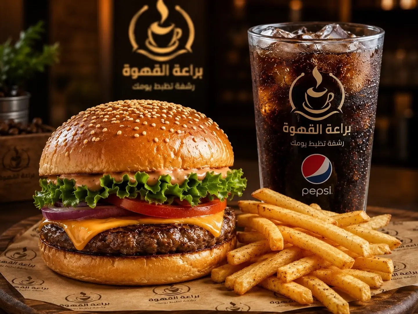 برجر لحم