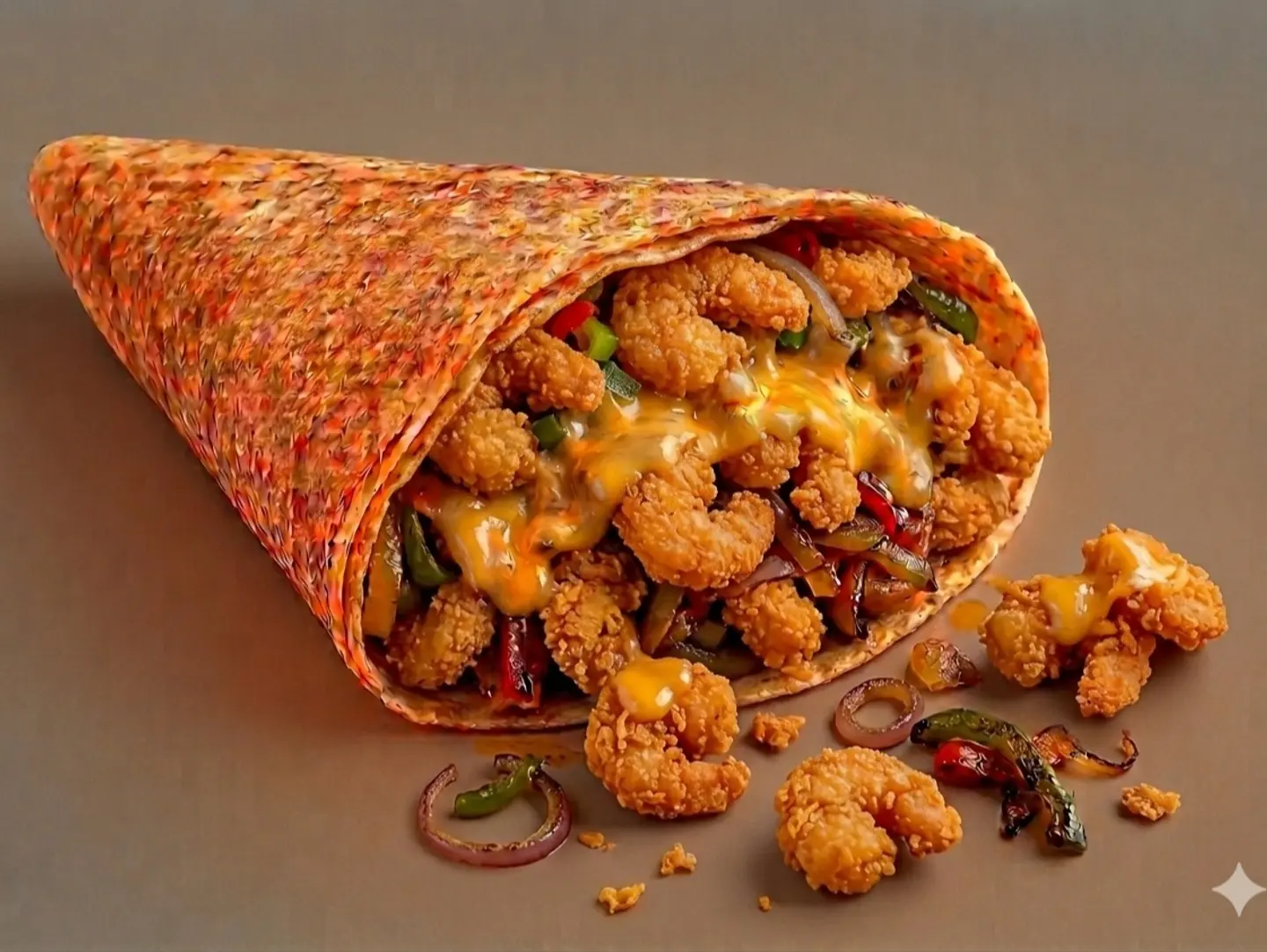 Shrimp Crepe