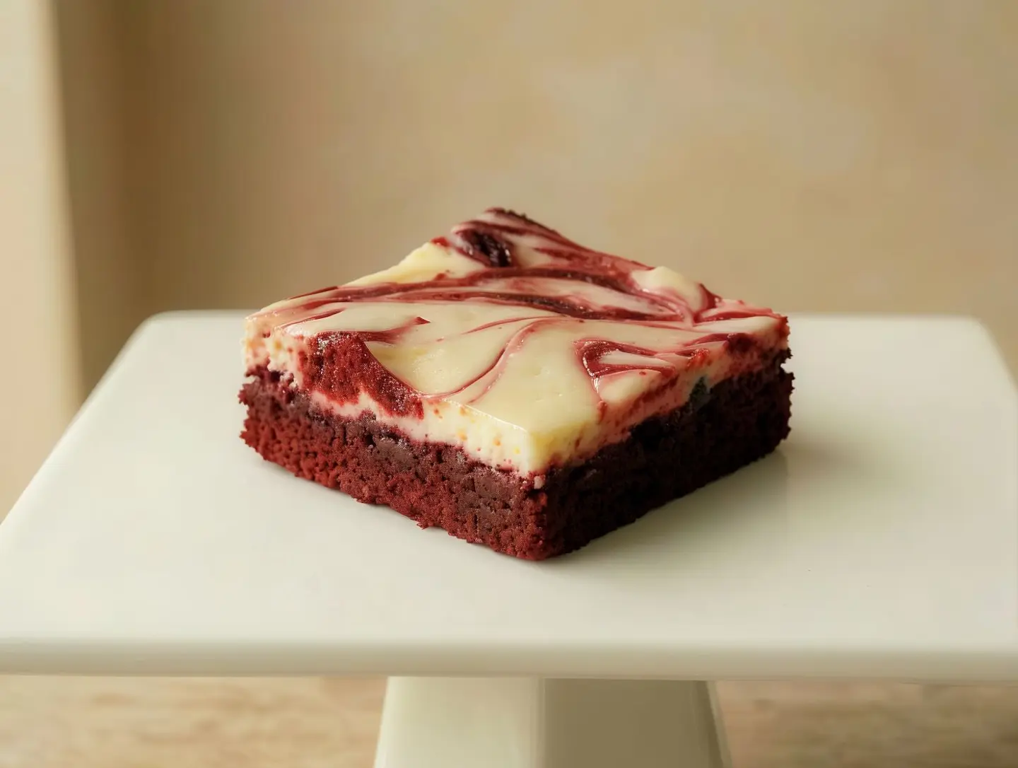 Red Velvet Cheesecake Brownie