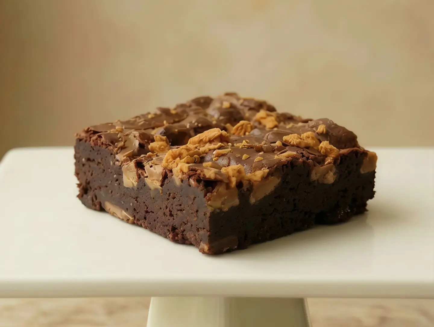 Brownie With Lotus