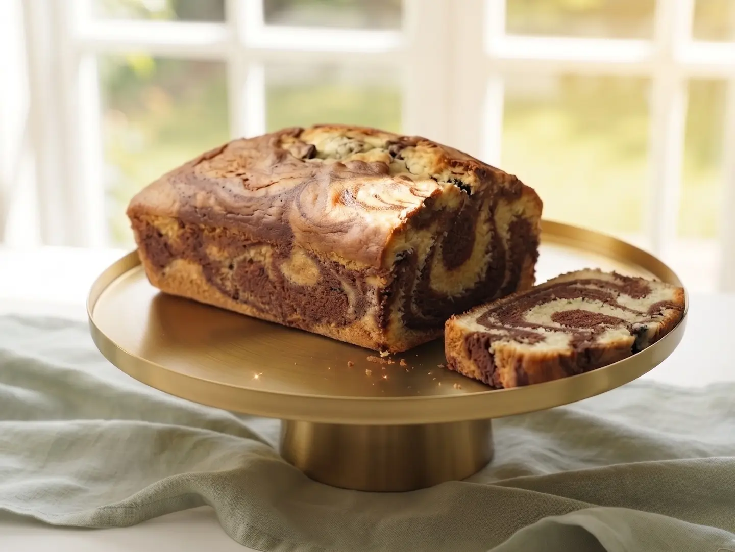 Marble English Cake