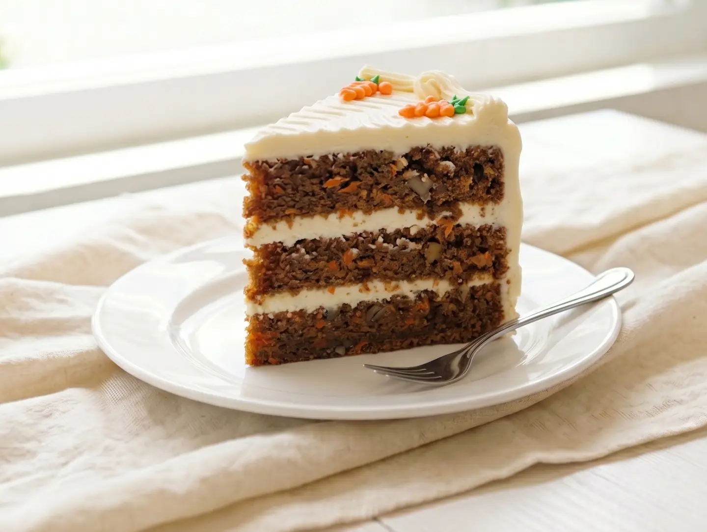 Carrot Cake Slice
