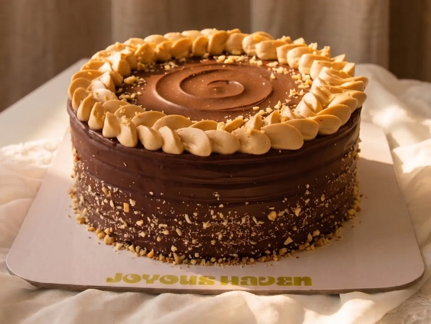 Kinder & Hazelnut Cake - 9 Inch