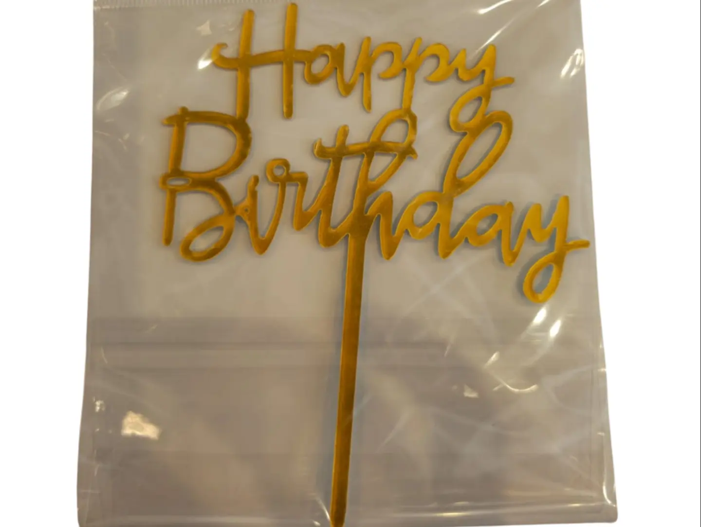 Happy Birthday Gold