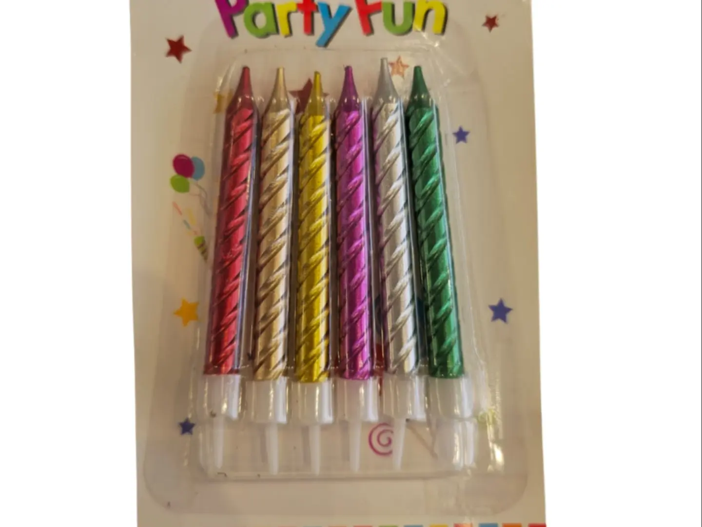 Small Colorful Candles