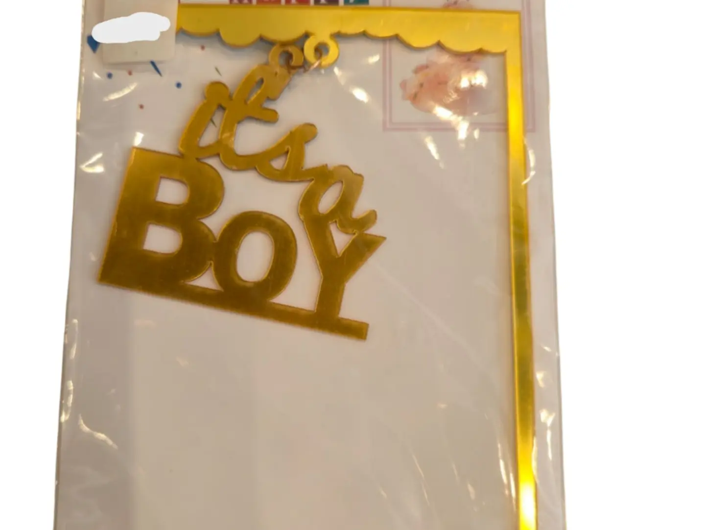 Its A Boy Gold