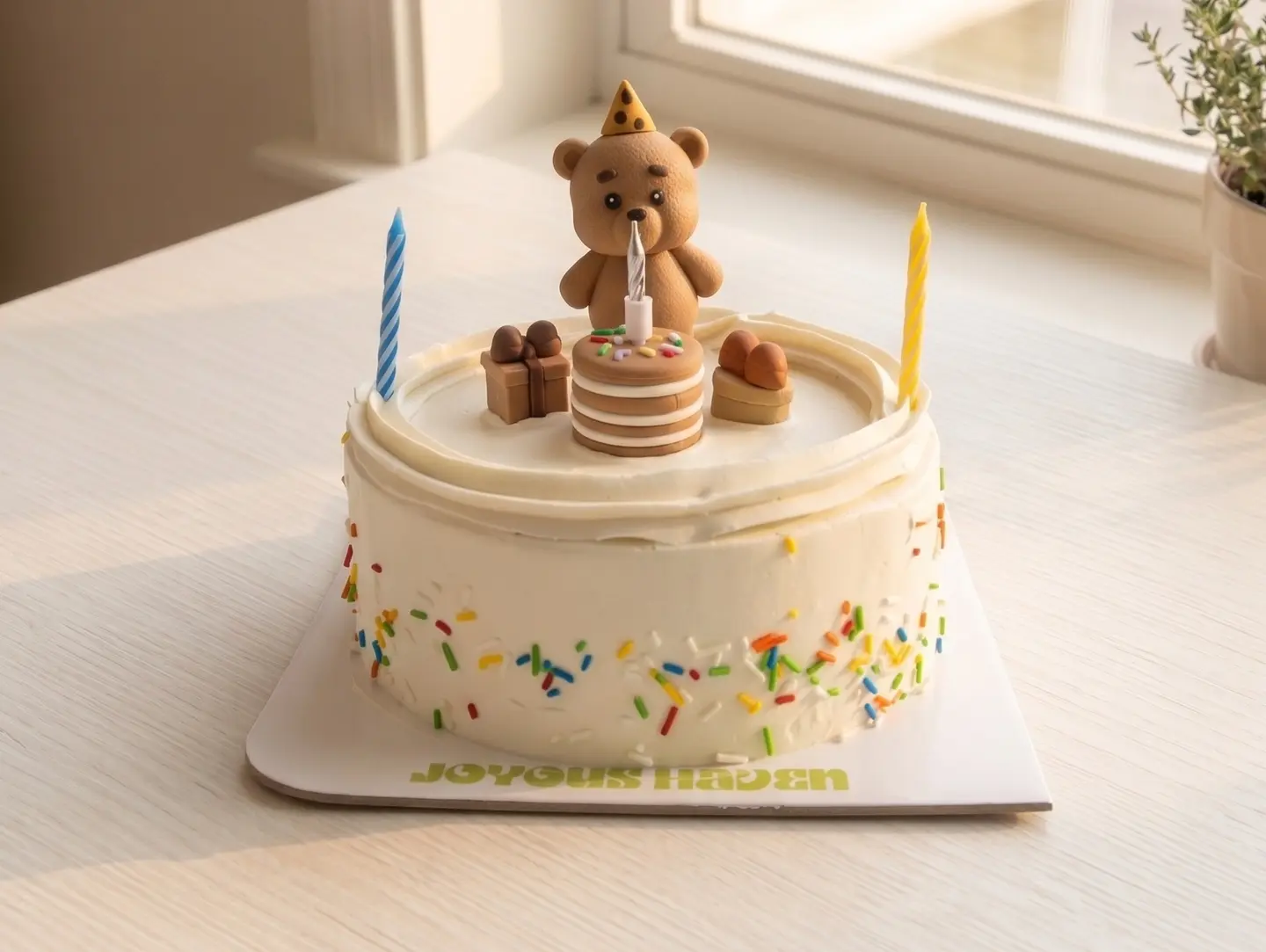 Bear Birthday Cake