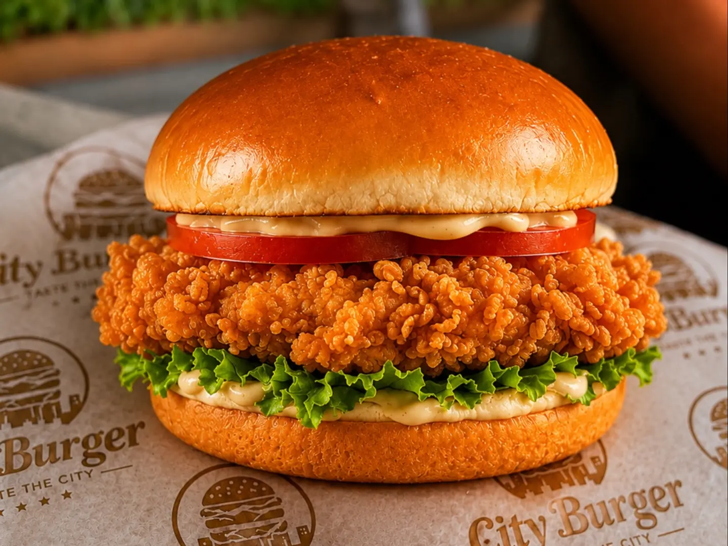 Crispy Chicken Burger