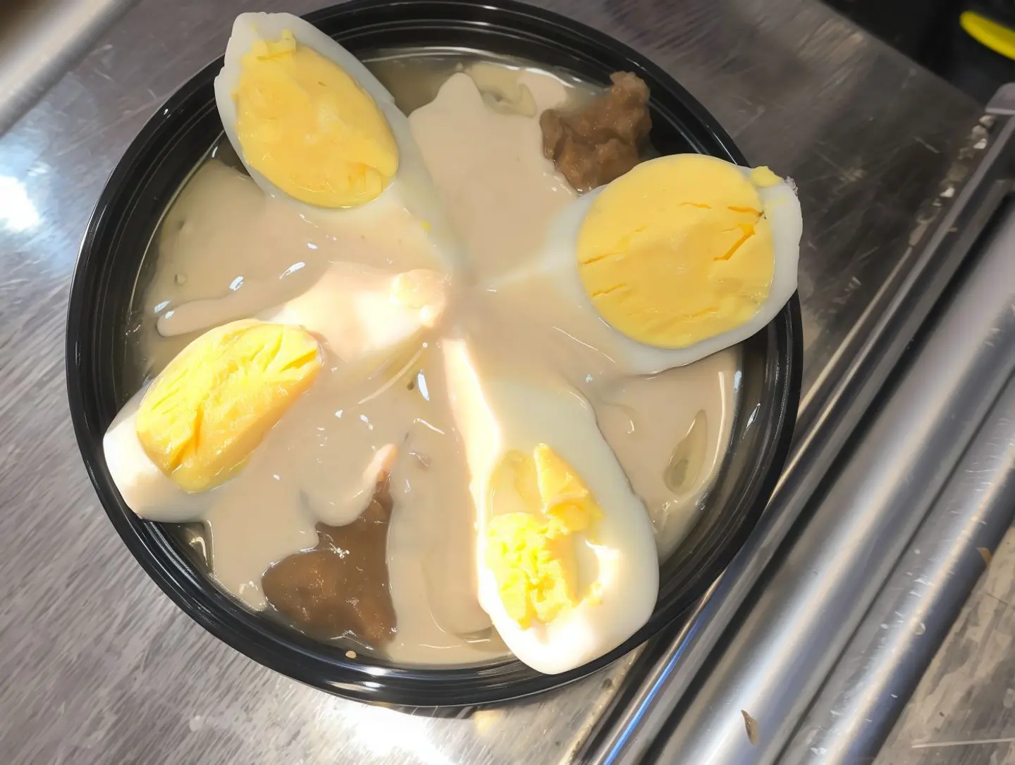 A Can Of Fava Beans With Eggs