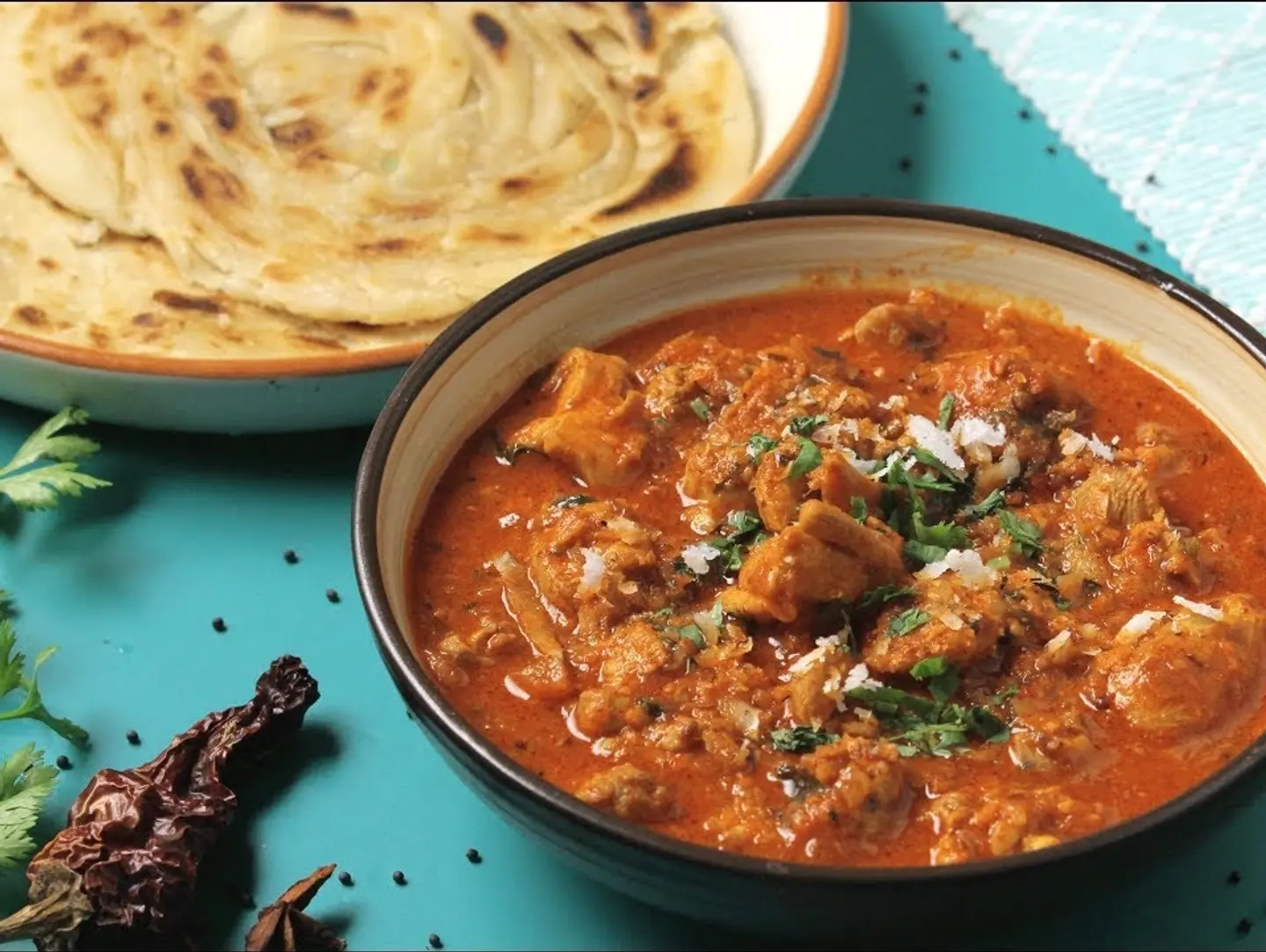 Paratha + Chicken