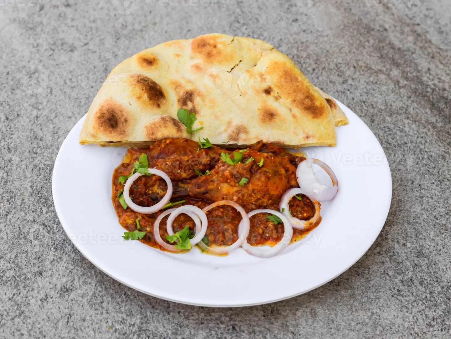 Roti + Chicken Curry