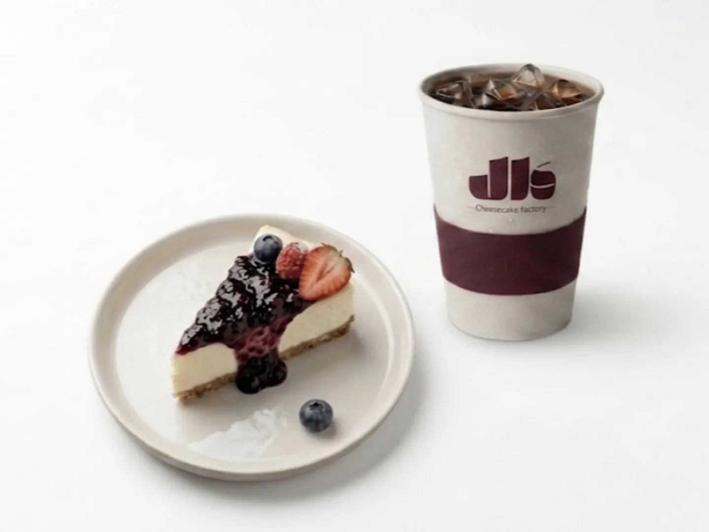 Costa Rica Drip Coffee & Fruity Cheesecake