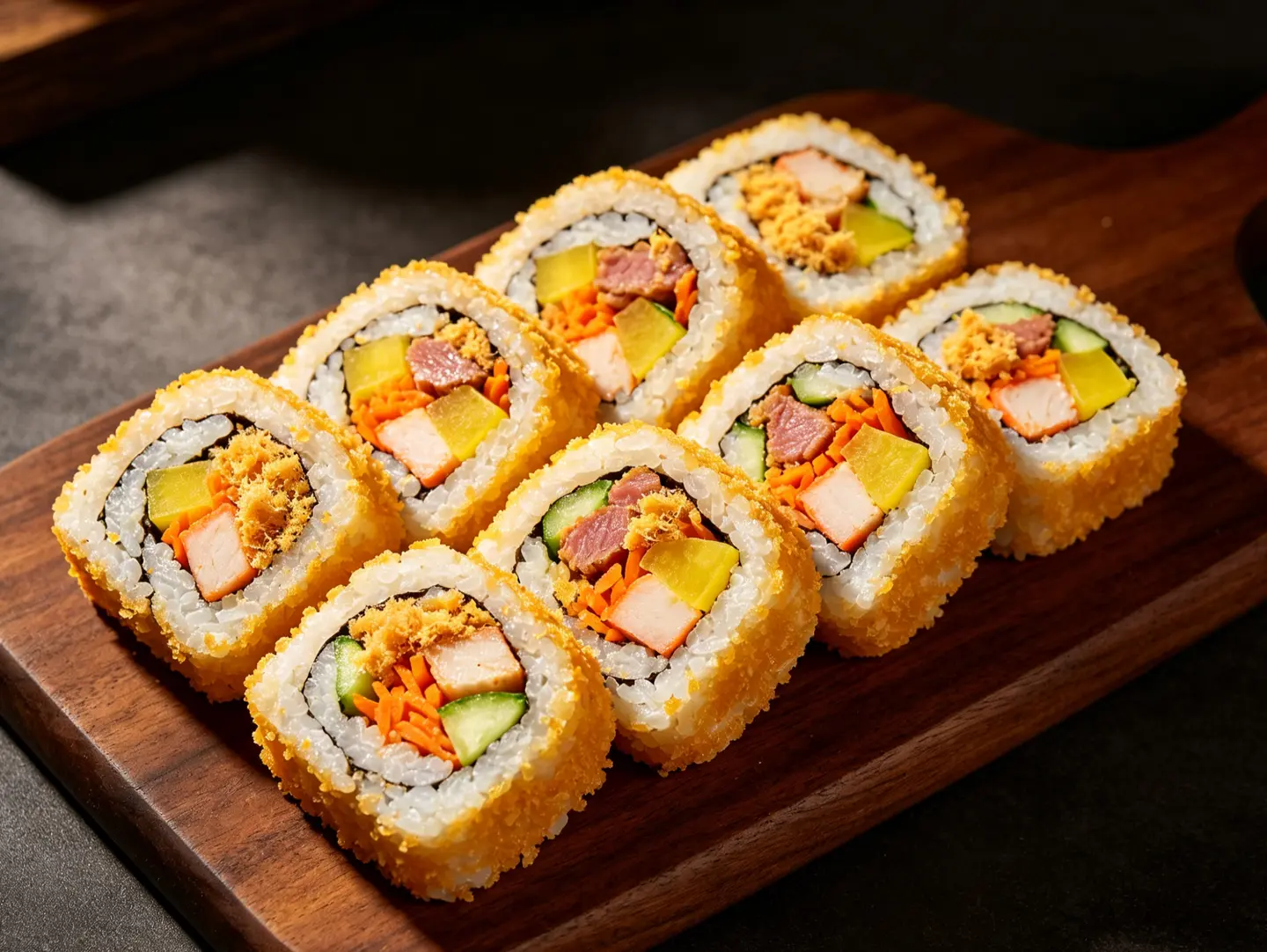 Crispy Fried Chicken Roll