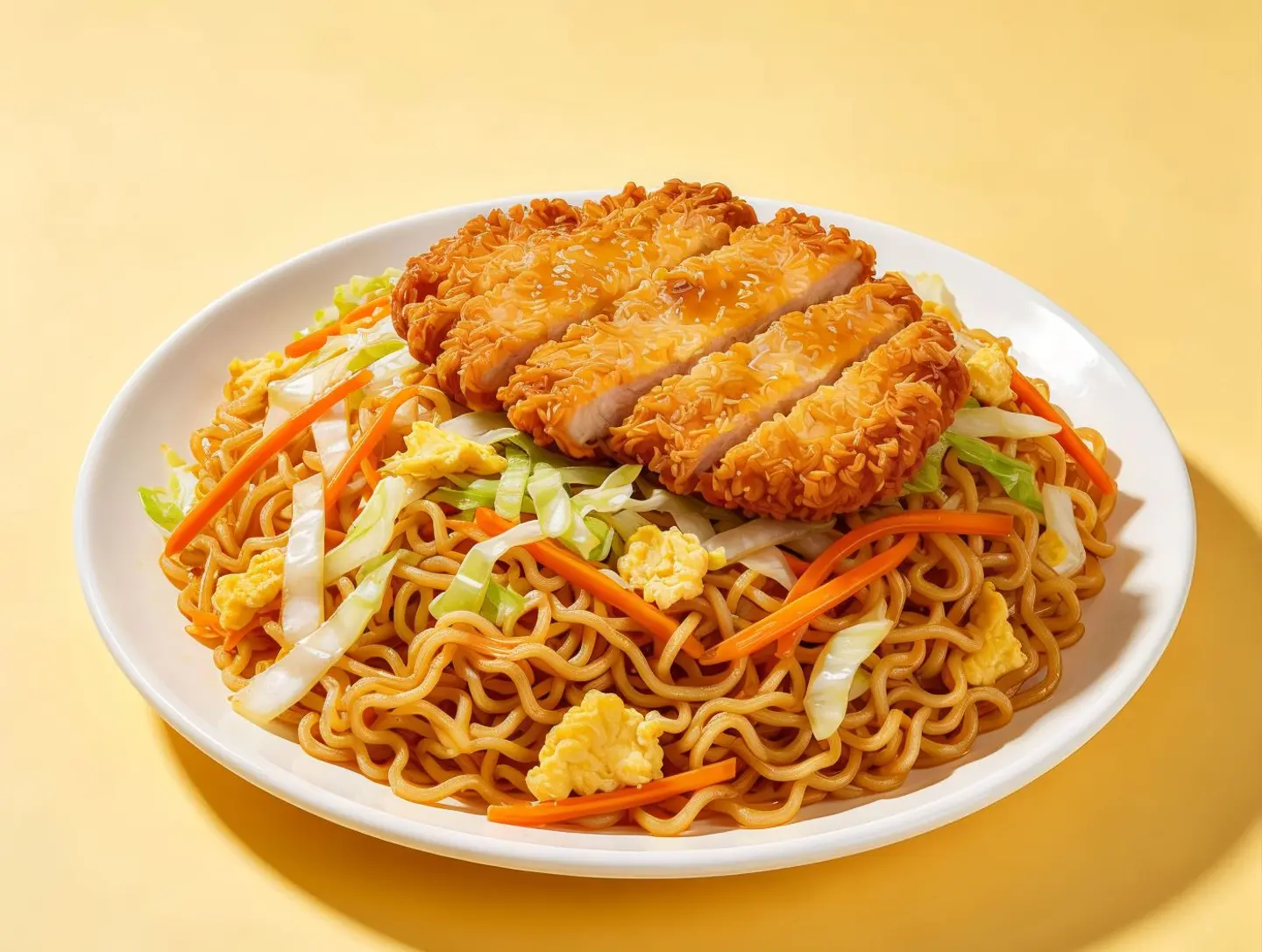 Crispy Chicken Fried Noodles