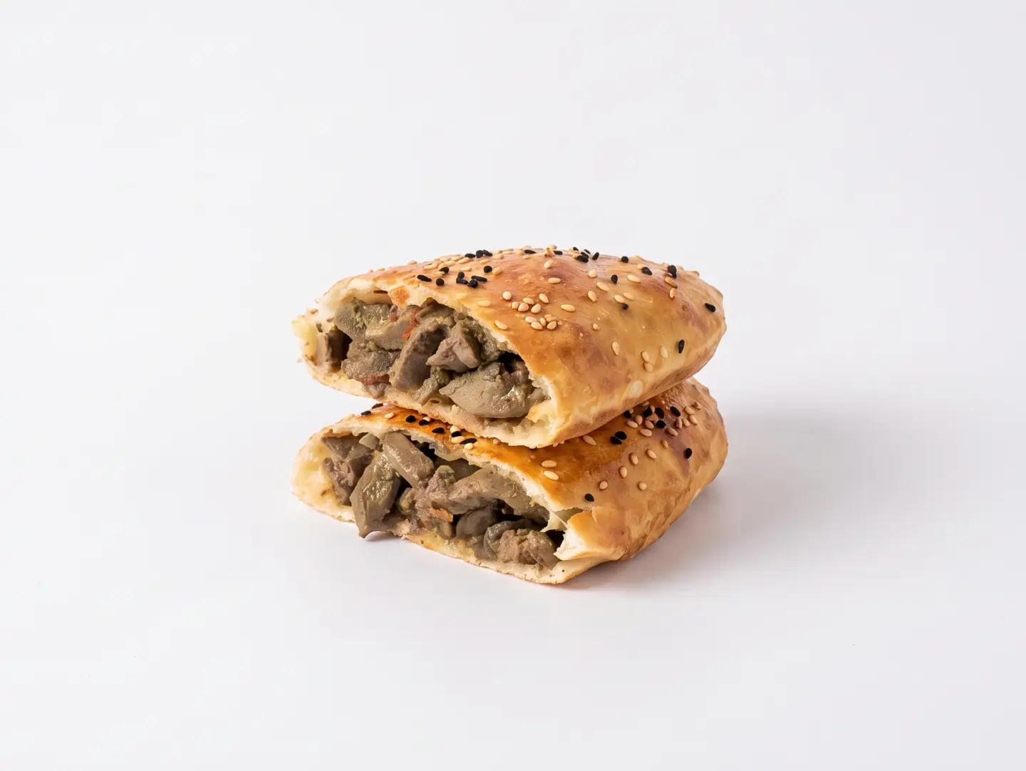 فطيرة كبدة سادة