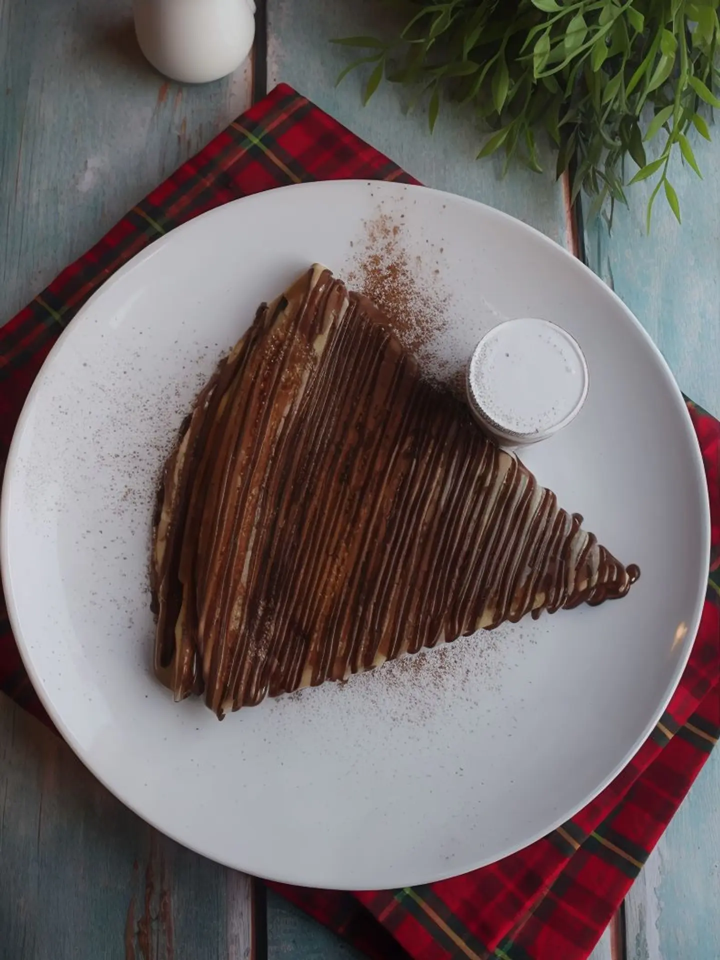Cinnamon Crepe with Nutella