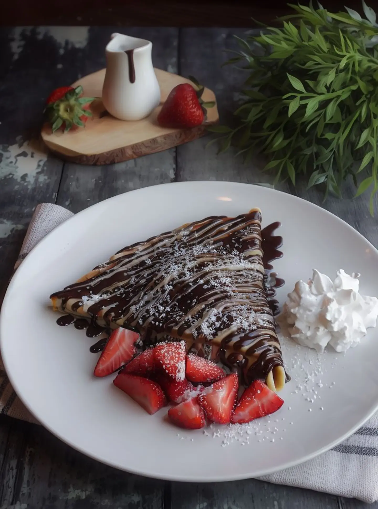 Strawberry Delight Crepe