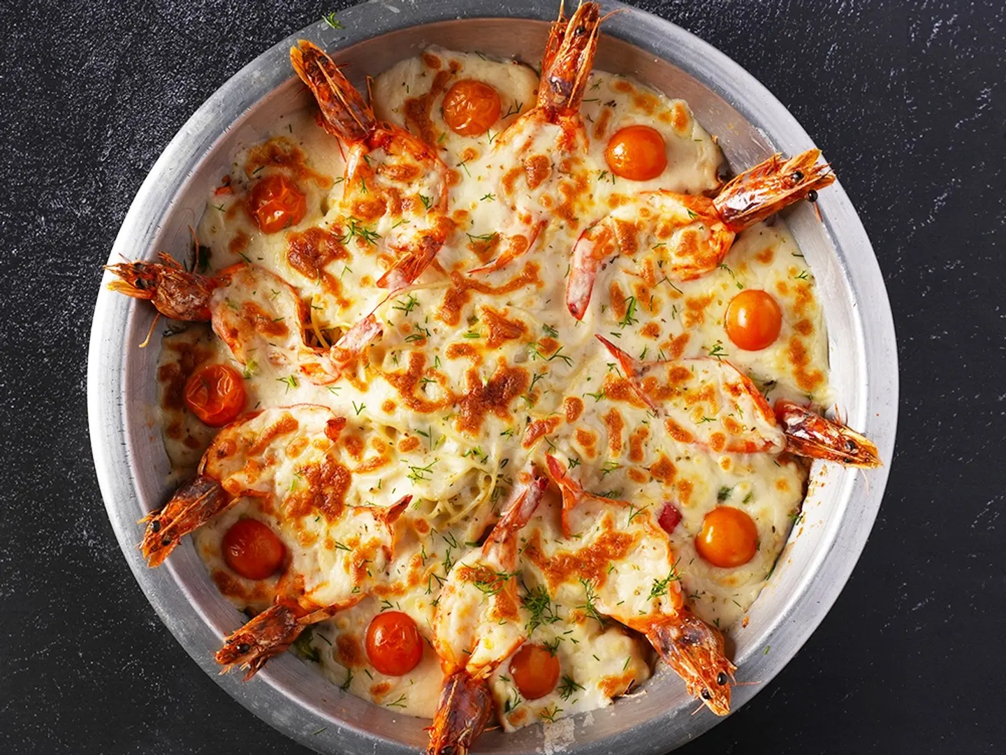 Butterfly Shrimp With Spaghetti