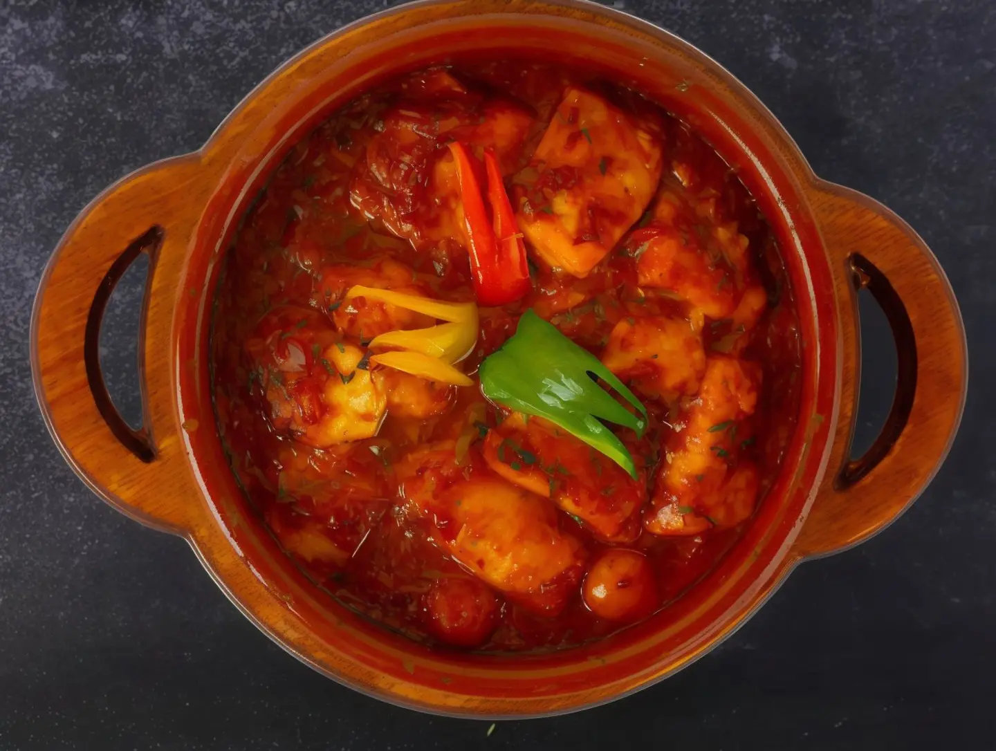 Fish Fillet Tagine Tomato Sauce