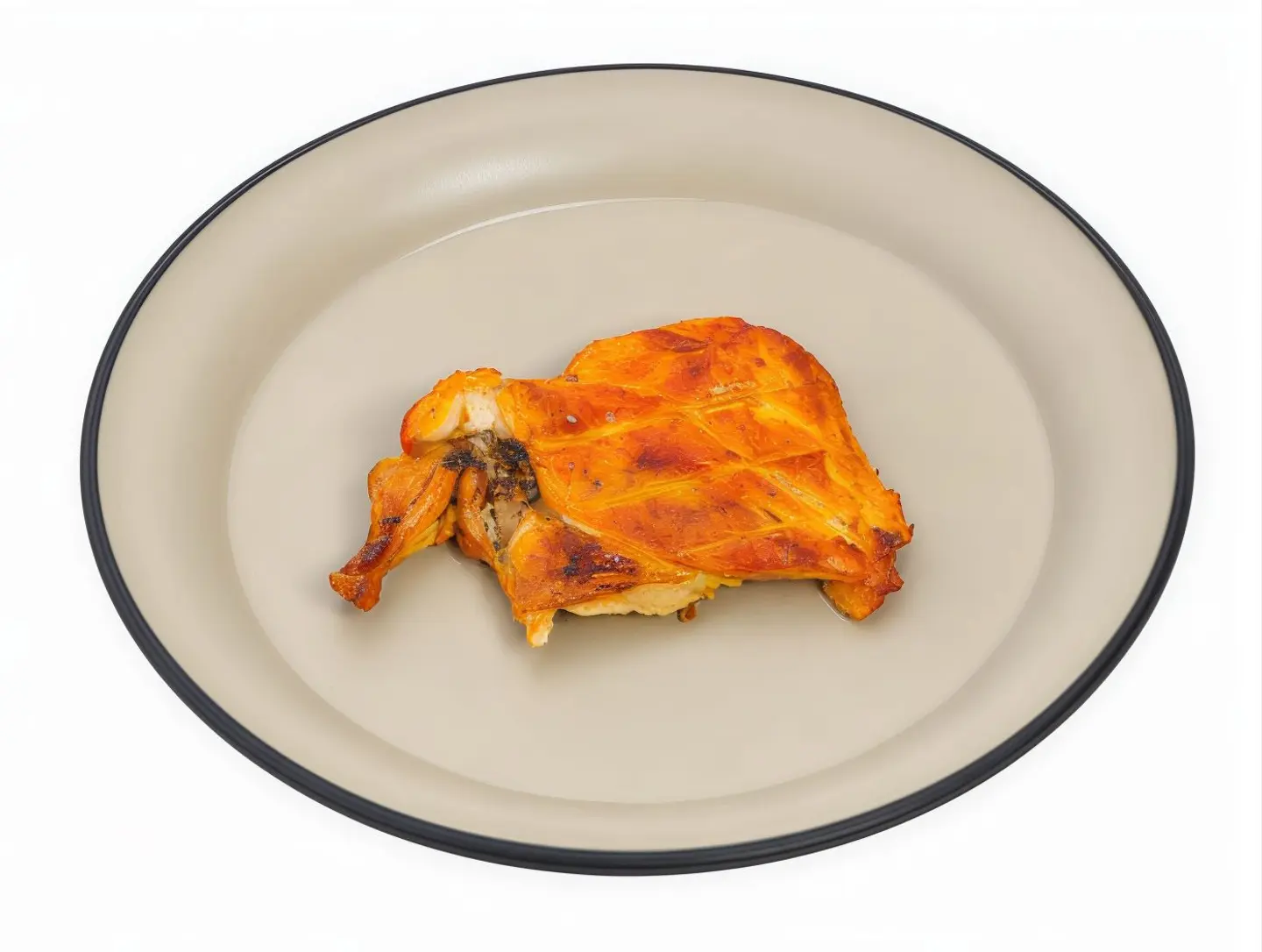 Plain Charcoal Grilled Chicken.