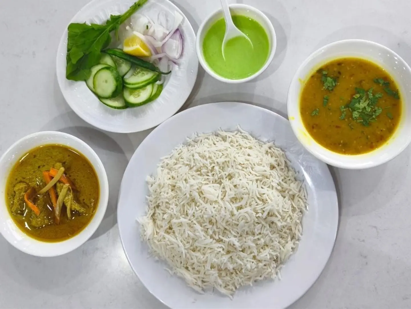 Dal + Rice + Chicken
