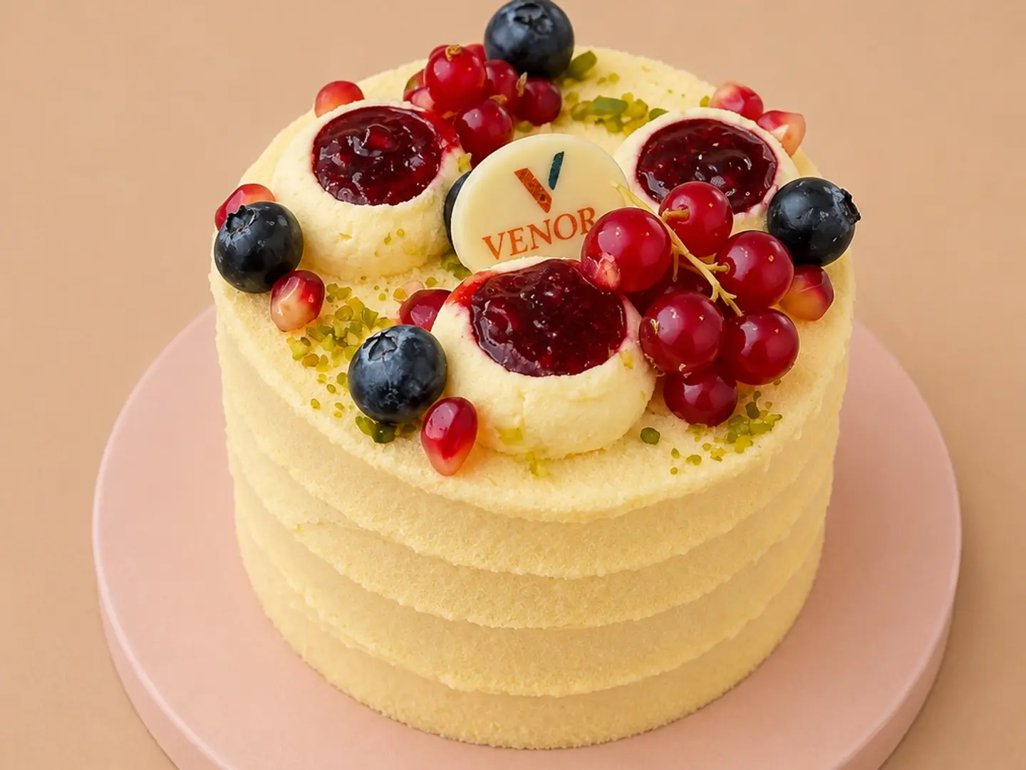 Mini Pomegranate Cake