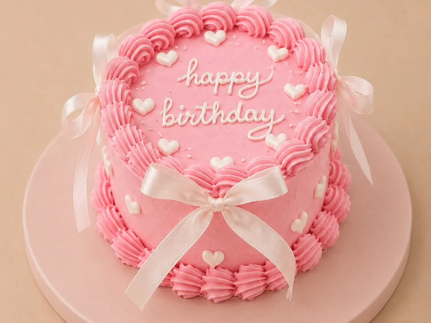 Mini H.B.D Cake