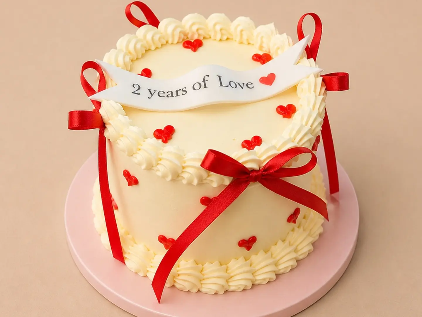 Mini Lunch Cake Hearts