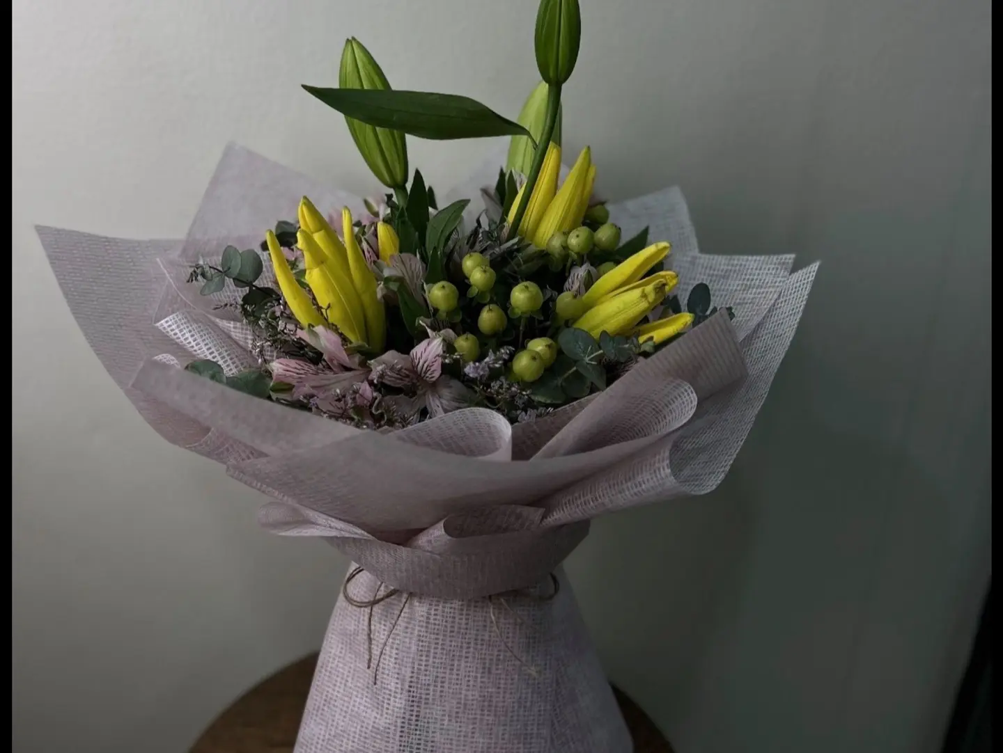 The Elegant Lily Bouquet.