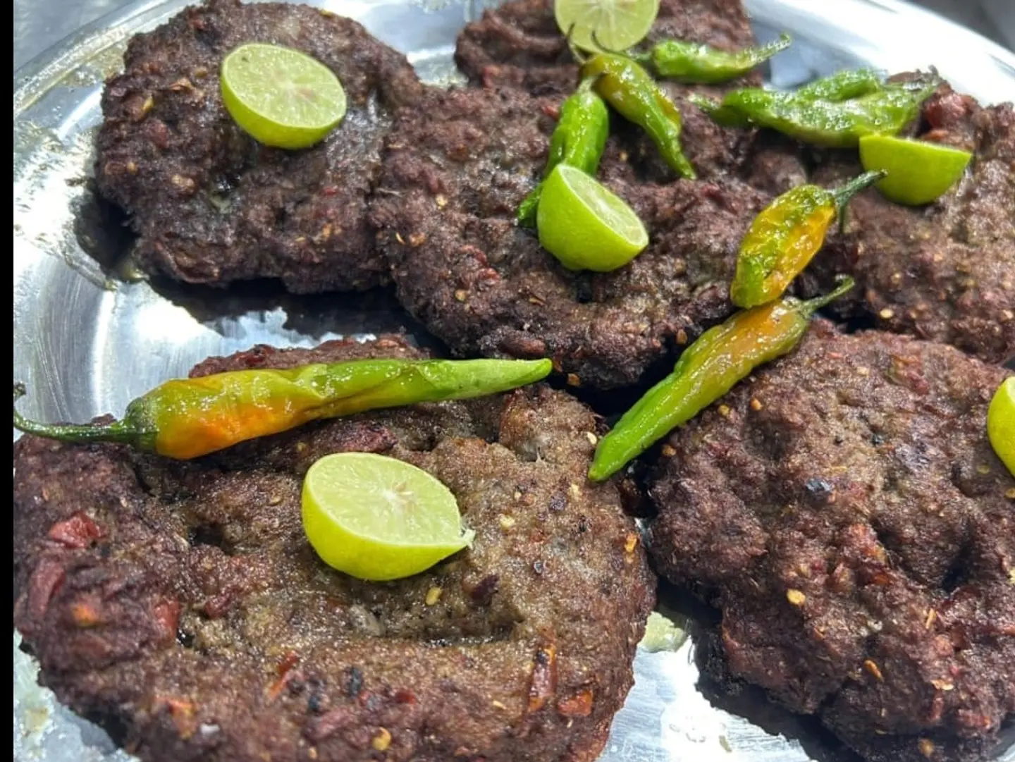 كباب بشاوري مقلي قطعة واحدة