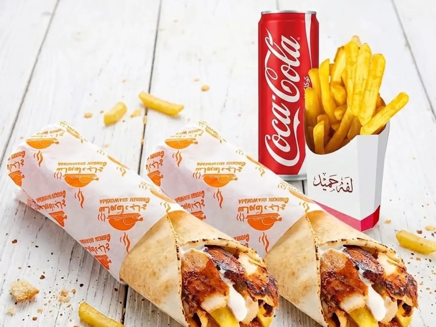 2 Shawarma Chicken Small Combo