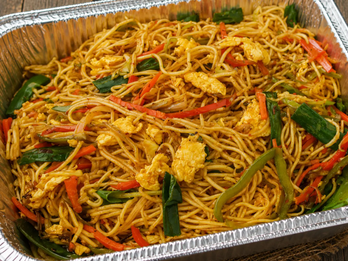 Loaded Double Egg Noodles