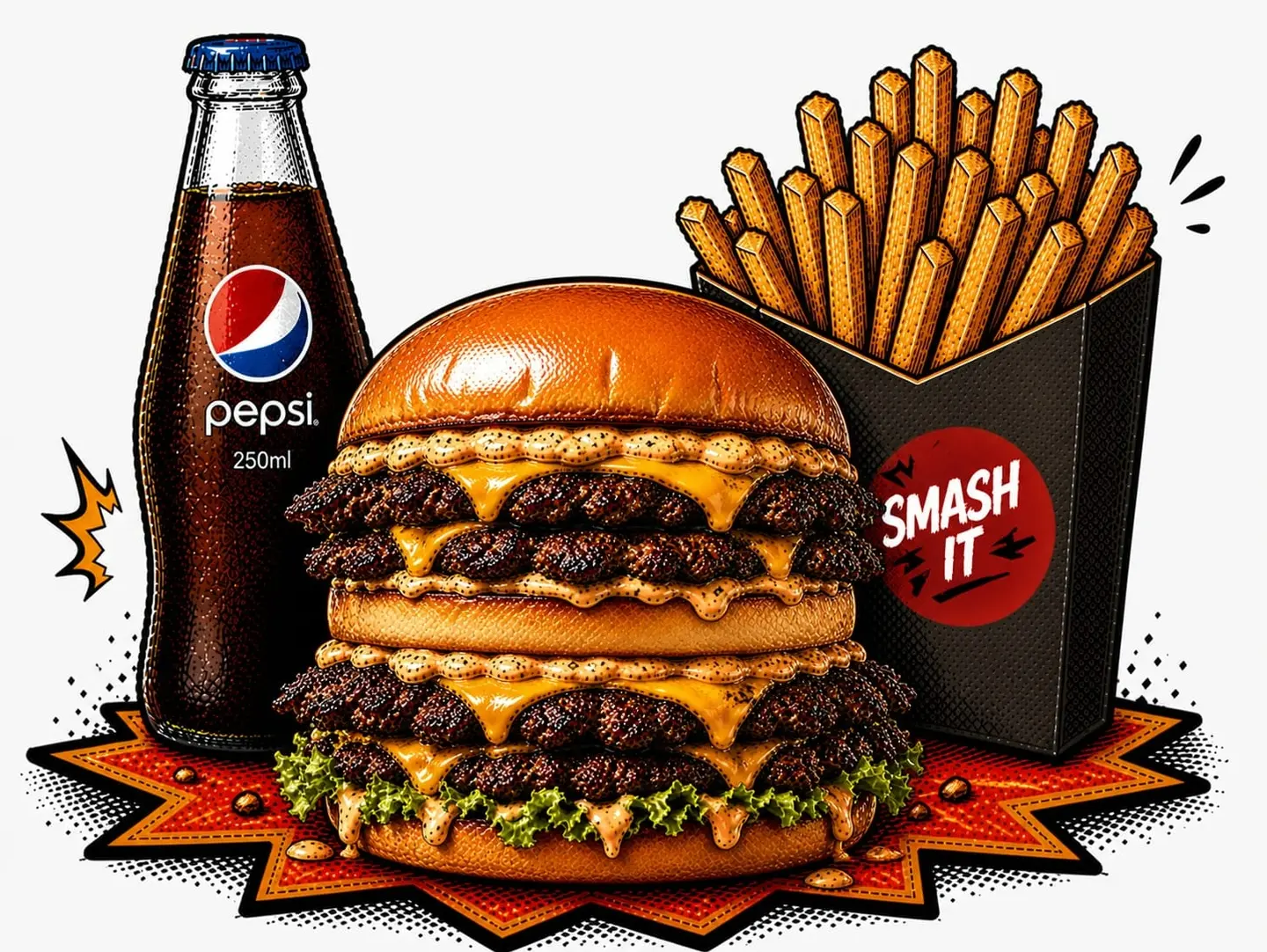Monster Smash Meal