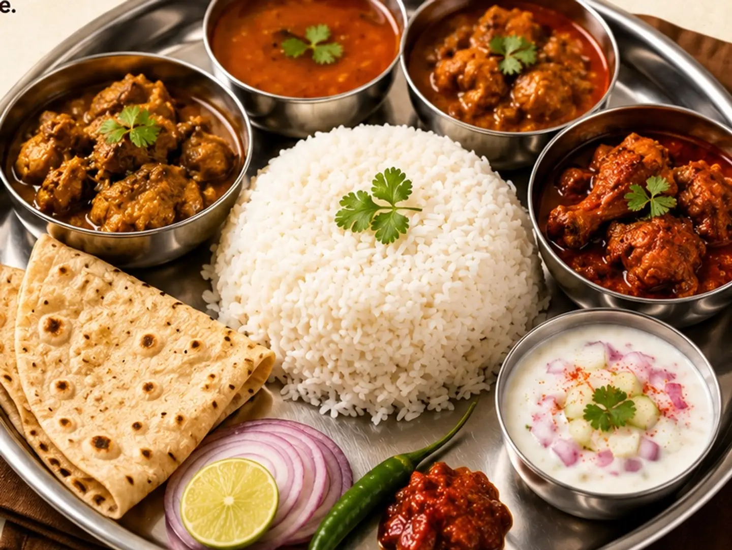 وجبات دجاج مع أرز