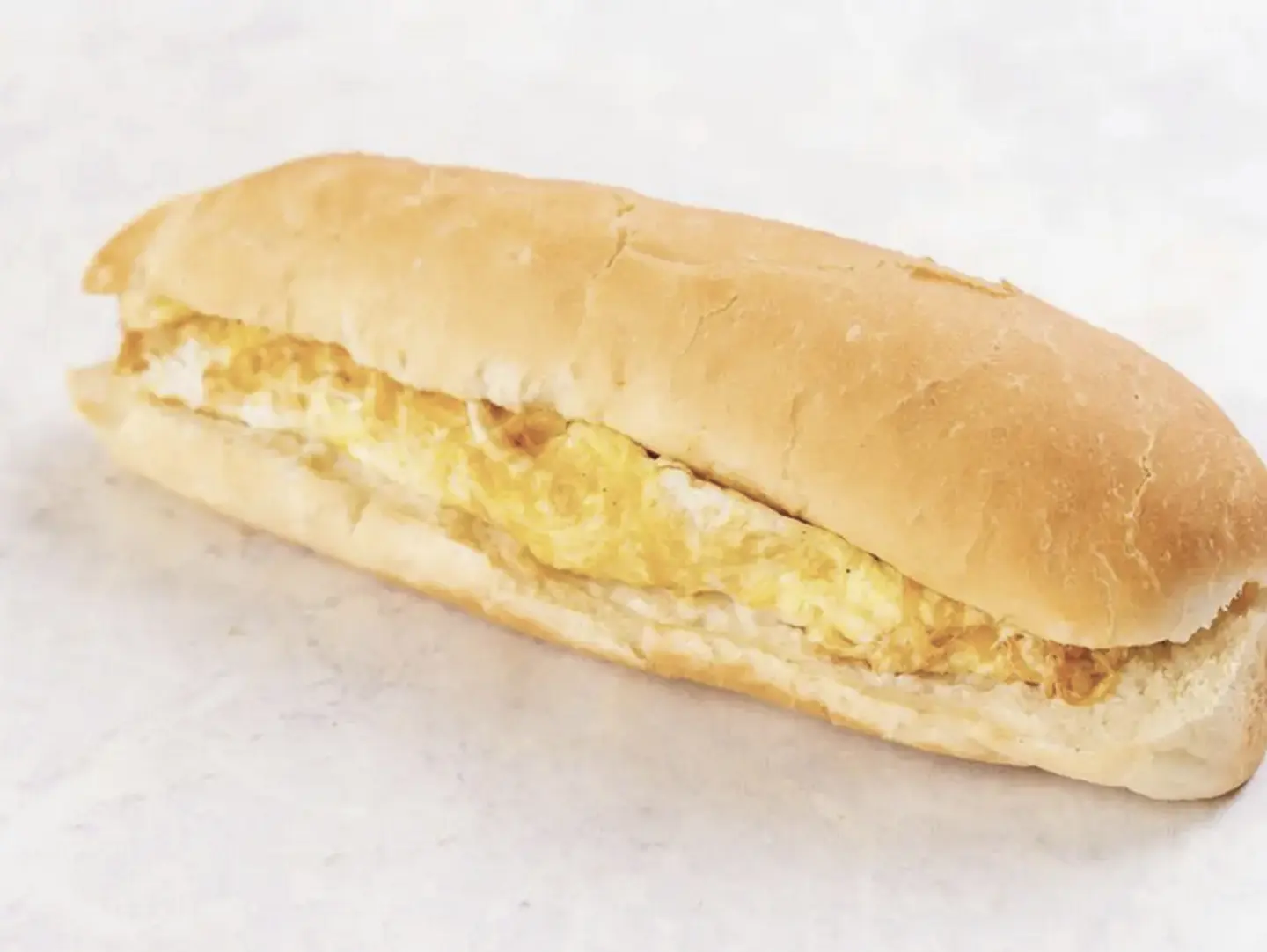 Boiled Egg With Cheese Sandwich