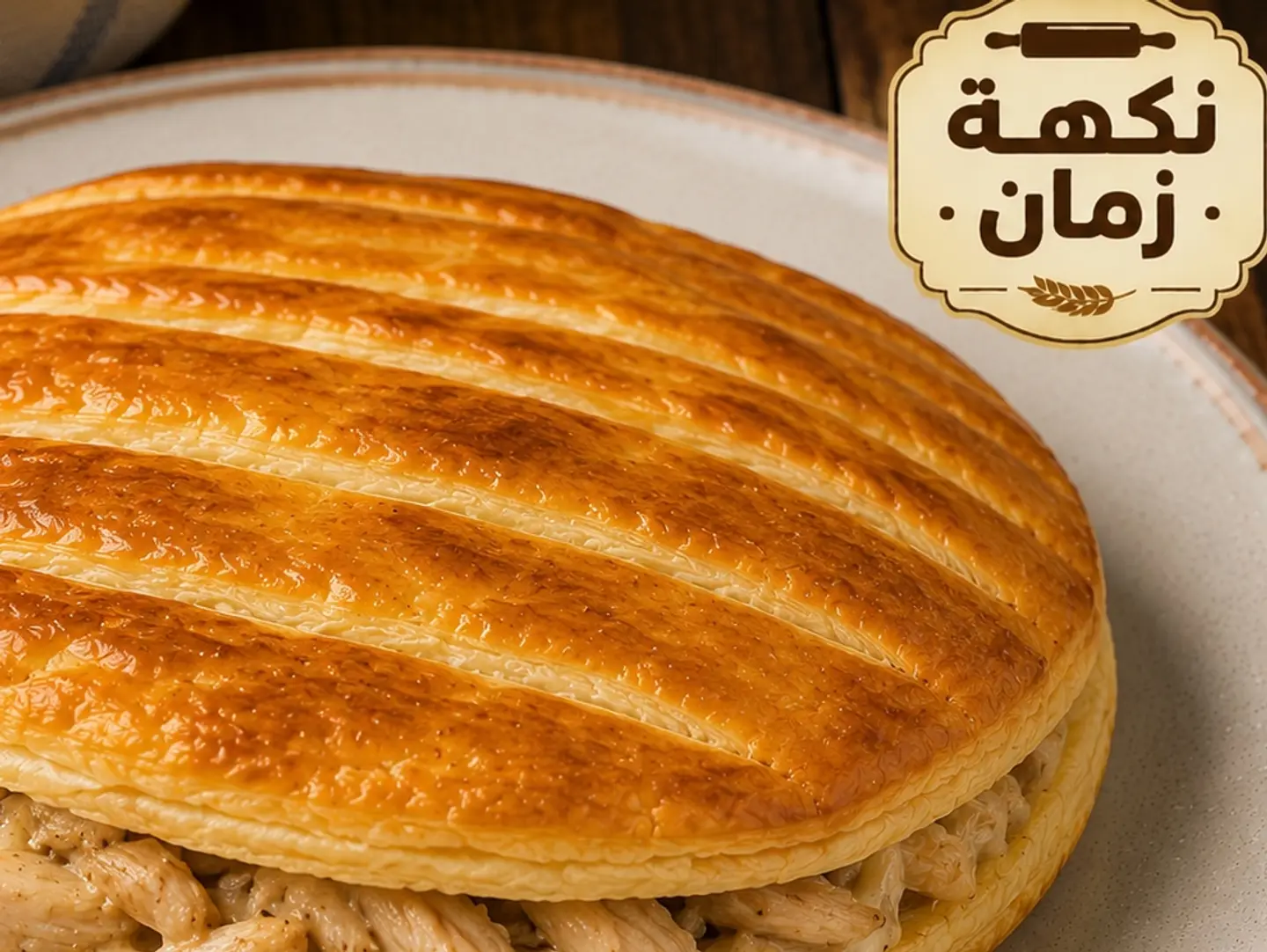 فطيرة دجاج