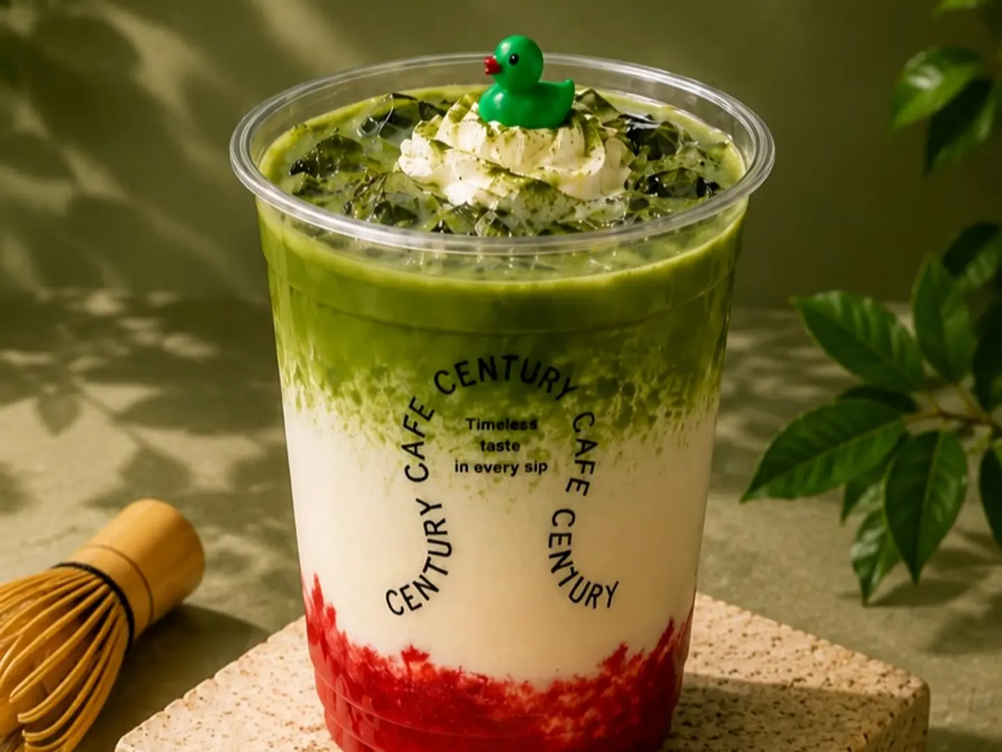 Strawberry Matcha