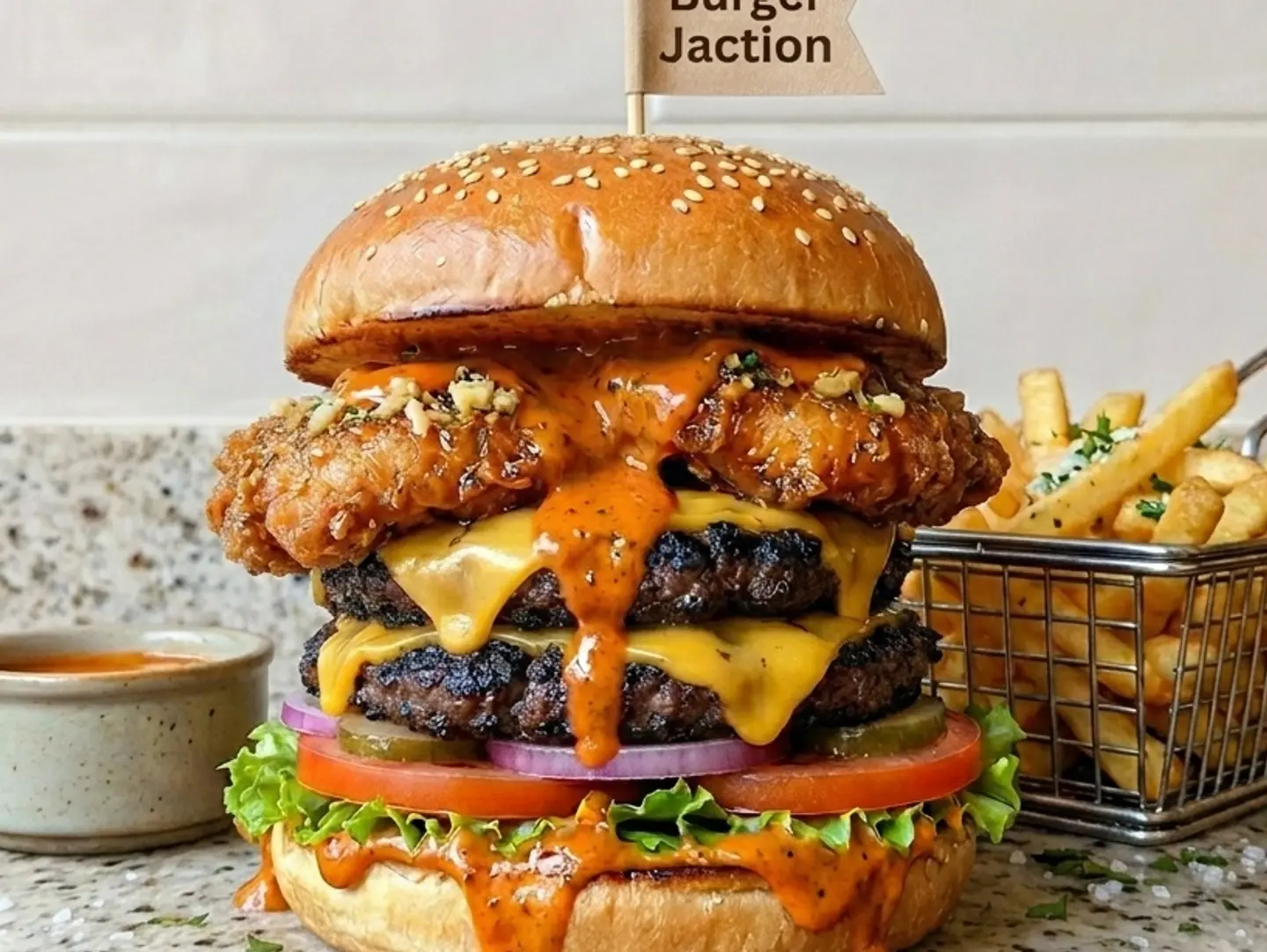 Casablanca Double Chicken With Beef - Regular