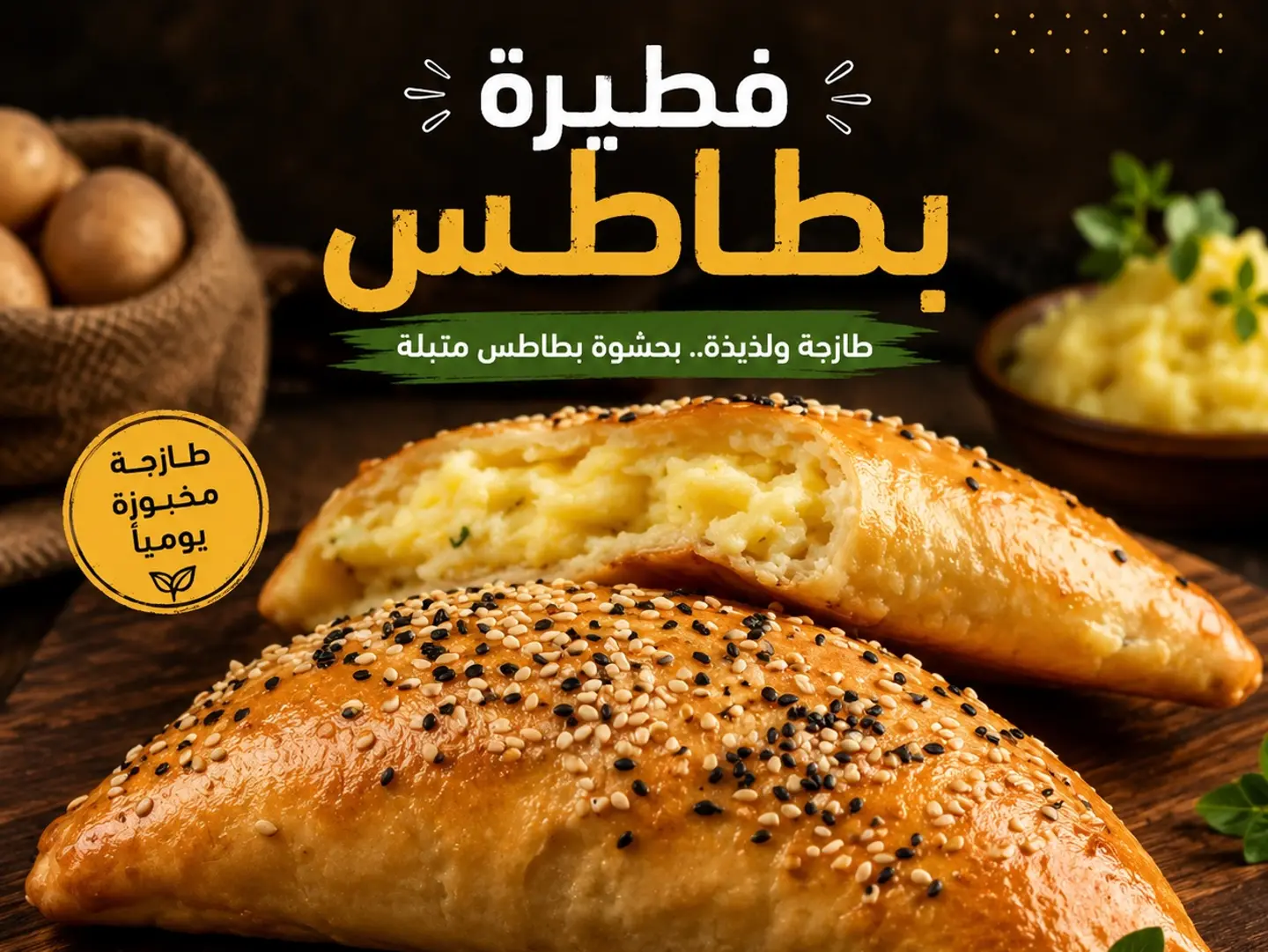 فطيره بطاطس