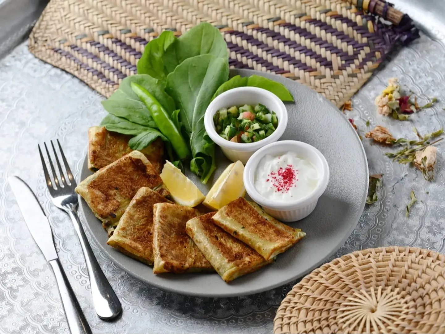 Vegetable Mutabaq