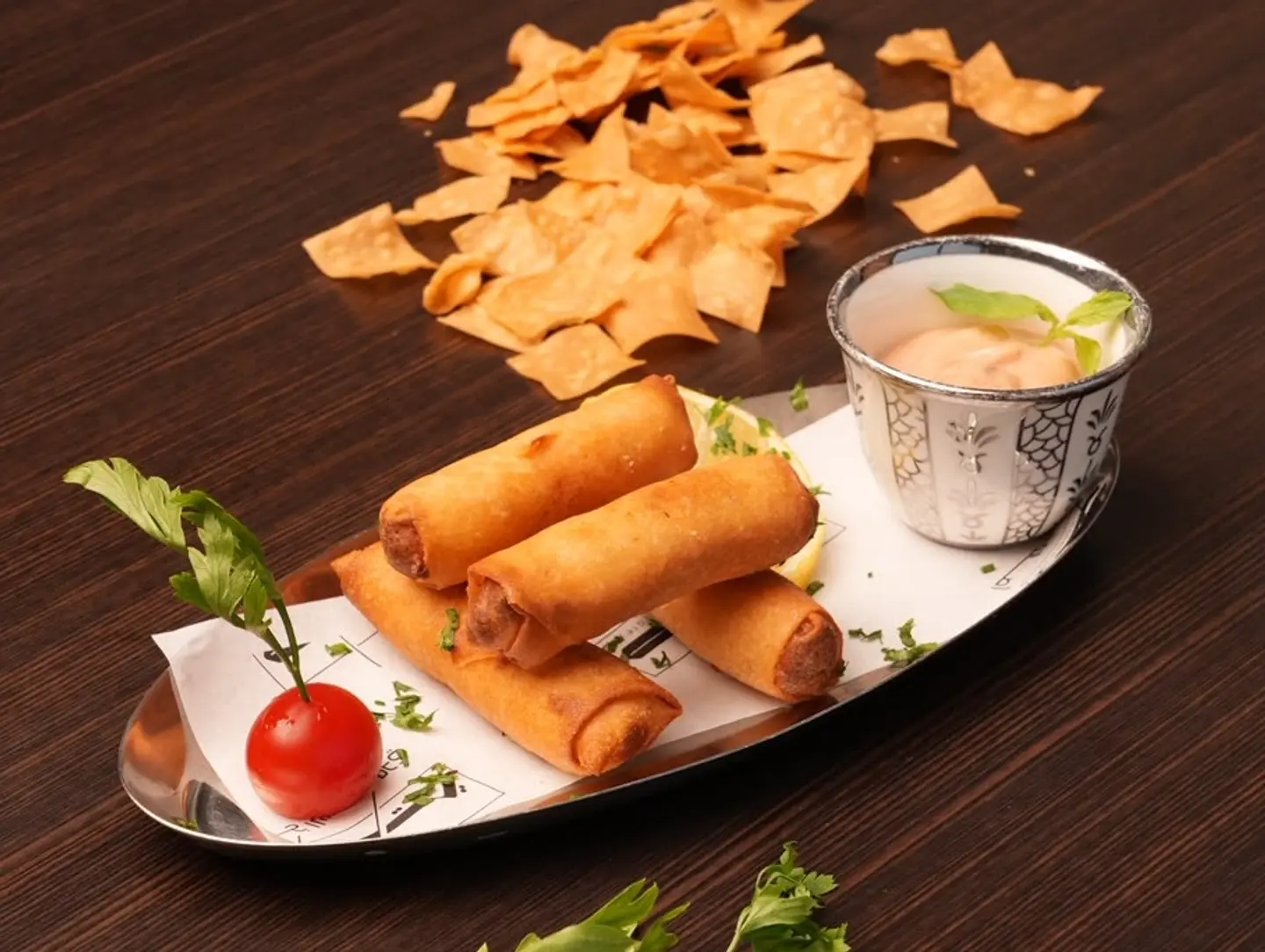 Camel Cheese Spring Roll