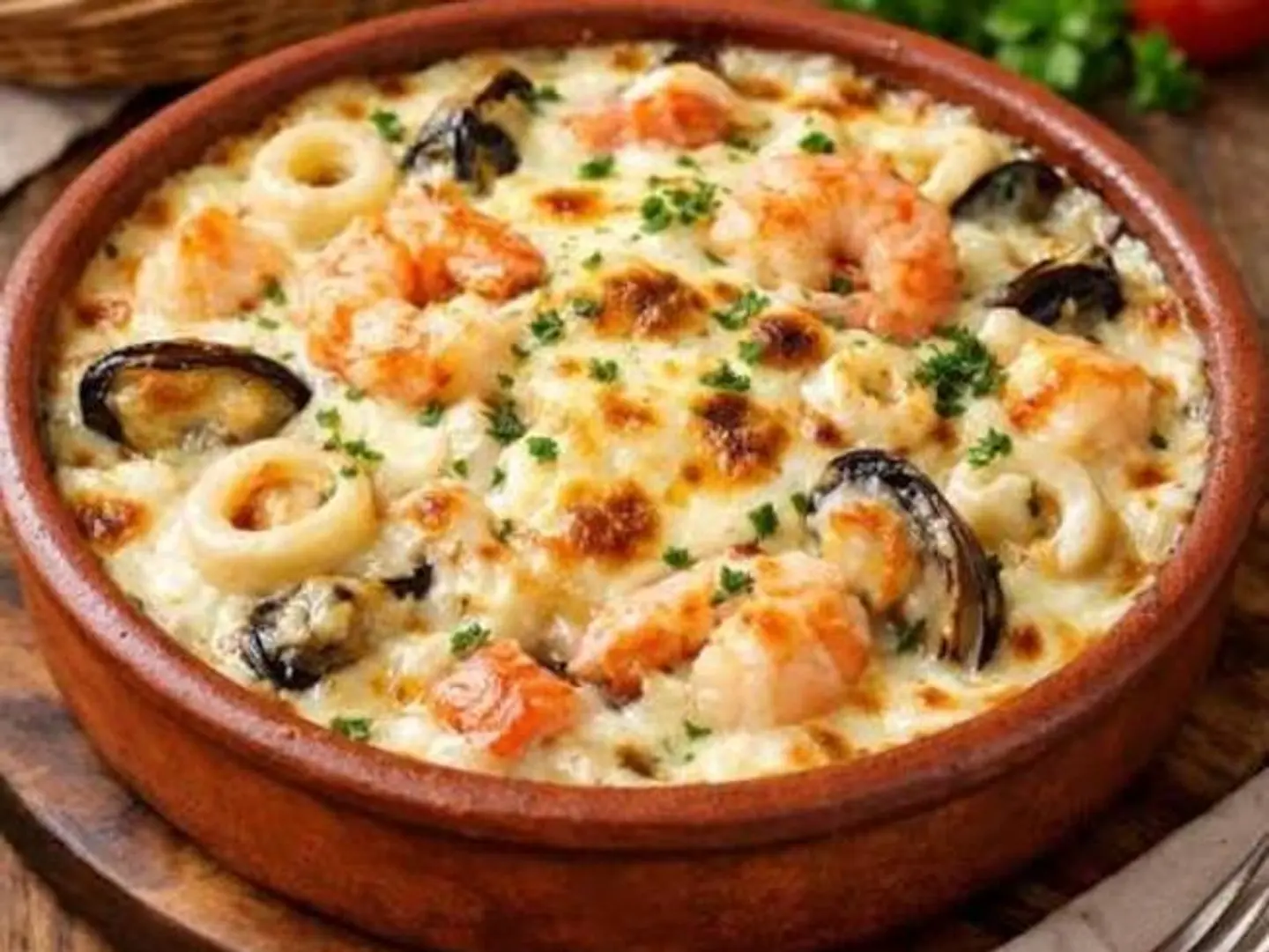 Seafood Lasagna
