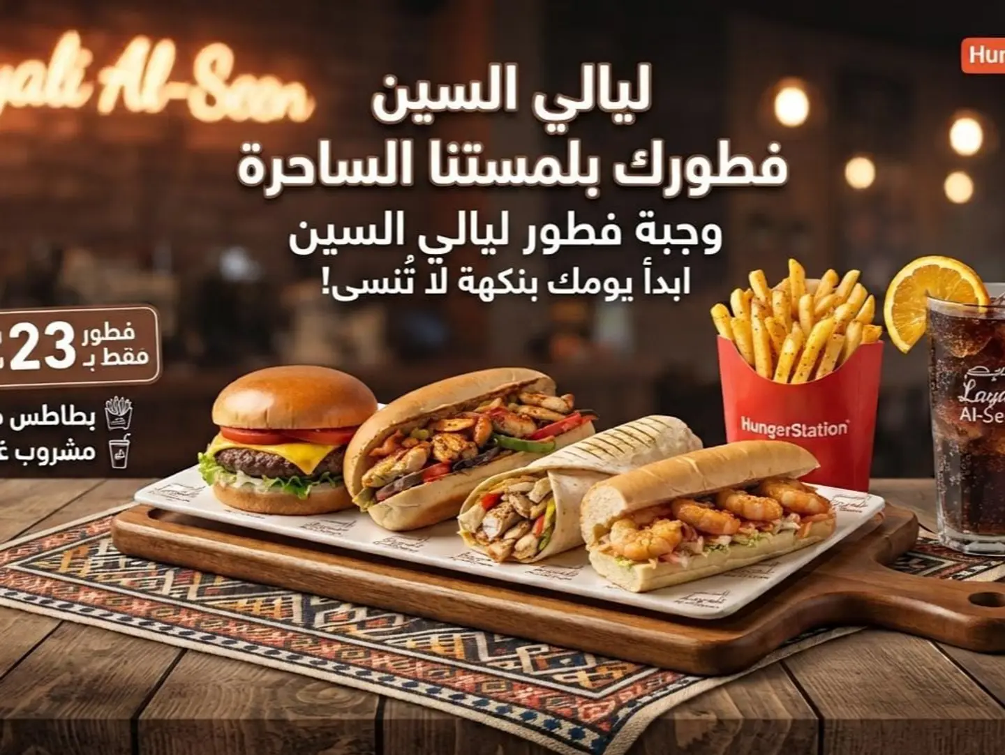 فطور ليالى السين